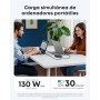 Anker Nano Cargador USB C de 130 W, estación de Carga de 6 Puertos con Salida, 4 Puertos USB C, 2 Puertos USB A, iPhone