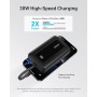 Anker Zolo Power Bank Cargador portátil inalámbrico y Compacto de 20000 mAh con Carga rápida máxima de 30 W, batería Resistente