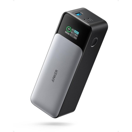 Anker Power Bank Carga Rapida 737, Cargador Portátil de 24,000 mAh y con 3 Puertos, 140 W, Compatible con iPhone Serie 16/15,
