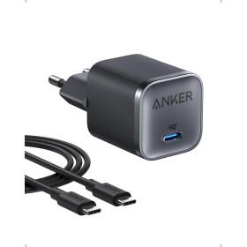 Anker Nano Cargador Samsung Carga Rapida 45 W Tipo C, Cargador USB c, Plegable, Cable de Carga USB C para Samsung Galaxy S25