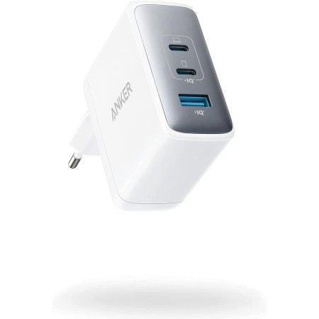 Anker Cargador USB C Carga Rapida 100W 736 (Nano II), Cargador Compacto con 3 Puertos, Ideal para MacBook Pro/Air, Google