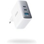 Anker Cargador USB C Carga Rapida 100W 736 (Nano II), Cargador Compacto con 3 Puertos, Ideal para MacBook Pro/Air, Google