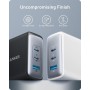 Anker Cargador USB C Carga Rapida 100W 736 (Nano II), Cargador Compacto con 3 Puertos, Ideal para MacBook Pro/Air, Google
