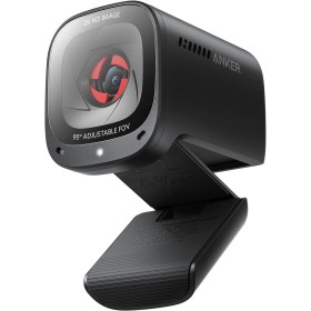 AnkerWork PowerConf C200 2K USB Webcam de portátil, cámara de PC, micros cancelación Ruido IA, micros estéreo, Campo de visión