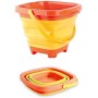WINBST Cubo de Playa Plegable, Cubo de Cubo Cubos de Arena Cubo Plegable de Silicona, para niños Juego de Playa Equipo de