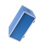 Caja de conexiones de metal azul para proyecto electrónico para caja eléctrica rectangular (6.7 x 5.1 x 3.1 pulgadas)