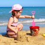 MOLUCKFU 4piezas Juguetes De Playa para Niño Niña De Palas De Creativas para Nieve para Diversión Al Aire y Actividades