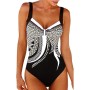 uxxnjfg Bañador Natacion Mujer Traje de Baño Sexy 2024 Reductores Barriga Swimsuit Estampado Flores Bañadores Brasileño Bañador
