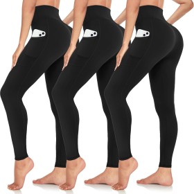 ACTINPUT Leggings Mujer Fitness Pantalones de Yoga Elásticos Push Up Deporte Cintura Alta Mallas Pantalones Deportivos Leggins