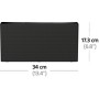 Sony CMT-X3CD - Sistema HiFi compacto de 20W con Bluetooth y NFC, color rojo