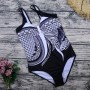 uxxnjfg Bañador Natacion Mujer Traje de Baño Sexy 2024 Reductores Barriga Swimsuit Estampado Flores Bañadores Brasileño Bañador