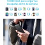 Anker Power Bank (PowerCore 10K), Batería Compacta de 10.000 mAh con Tecnología de Carga PowerIQ y USB-C para iPhone 16, iPad,