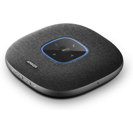 Anker Manos Libres con Bluetooth PowerConf S3 con 6 micrófonos, captación de Voz Mejorada, Tiempo de Llamada de 24 h, Control de
