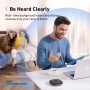 Anker Manos Libres con Bluetooth PowerConf S3 con 6 micrófonos, captación de Voz Mejorada, Tiempo de Llamada de 24 h, Control de