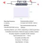 30 Tarjeta RFID Mifare Classic 1K Tarjeta FM1108 Blanco Inteligente M1 1K Tarjeta S50 RFID Chip ISO14443A 13,56MHz, Compatible
