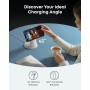 Anker MagGo Cargador Inalámbrico iPhone 3 en 1 con MagSafe 15W(Soporte de Carga), Cargador Magnético con Certificación Qi2, para