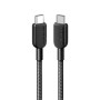 Anker cable usb c carga rapida, 310 cable usb c de 60W y 3A, cargador de carga rápida para iPhone 16/15, Samsung Galaxy S22,