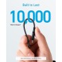 Anker cable usb c carga rapida, 310 cable usb c de 60W y 3A, cargador de carga rápida para iPhone 16/15, Samsung Galaxy S22,