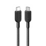 Anker cable usb c carga rapida, 310 cable usb c de 60W y 3A, cargador de carga rápida para iPhone 16/15, Samsung Galaxy S22,
