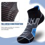 Niofind Calcetines Tobilleros Hombre Mujer, Cortos Transpirables para Deporte, Running, Ciclismo, Algodón 6 Pares 43-46 37-42