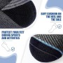 Niofind Calcetines Tobilleros Hombre Mujer, Cortos Transpirables para Deporte, Running, Ciclismo, Algodón 6 Pares 43-46 37-42