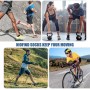 Niofind Calcetines Tobilleros Hombre Mujer, Cortos Transpirables para Deporte, Running, Ciclismo, Algodón 6 Pares 43-46 37-42