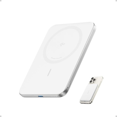 Anker Nano Certificado Qi2 15W Power Bank Magsafe ultradelgada de 5000 mAh, Cargador portátil Compatible con MagSafe,diseño