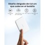 Anker Nano Certificado Qi2 15W Power Bank Magsafe ultradelgada de 5000 mAh, Cargador portátil Compatible con MagSafe,diseño