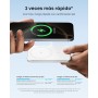 Anker Nano Certificado Qi2 15W Power Bank Magsafe ultradelgada de 5000 mAh, Cargador portátil Compatible con MagSafe,diseño
