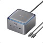 Anker Prime TB5 Docking Station, 14 Ports Thunderbolt 5 Docking Station with 140W MAX Charging, 120Gbps MAX Transfer Ambient LED