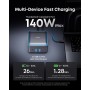 Anker Prime TB5 Docking Station, 14 Ports Thunderbolt 5 Docking Station with 140W MAX Charging, 120Gbps MAX Transfer Ambient LED