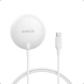 Anker Zolo Cargador Inalámbrico iPhone Magnético 15W, con Certificación Qi2, base de Carga Inalámbrica Compatible con MagSafe,