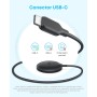 Anker Zolo Cargador Inalámbrico iPhone Magnético 15W, con Certificación Qi2, base de Carga Inalámbrica Compatible con MagSafe,