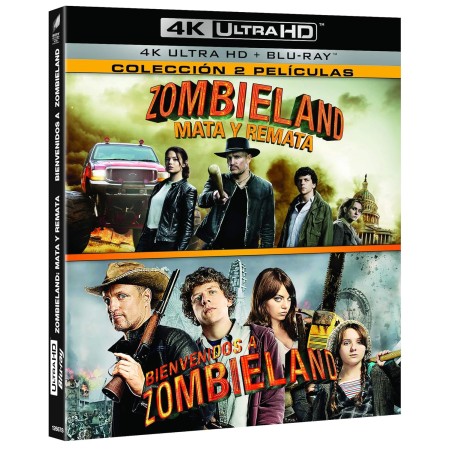 Pack: Zombieland 1 + Zombieland 2 (4K Ultra-HD + BD) [Blu-ray]