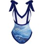 uxxnjfg Bañador Natacion Conjunto Mujer Vestir Dos Piezas Verano Sexy Reductores Barriga Swimsuit Estampado Flores Bañador