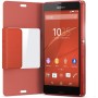 Sony SCR26 - Funda para móvil Sony Xperia Z3 Compact (con función ventana), blanco