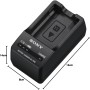 Sony Cargador de Viaje BC-TRW UK para batería W