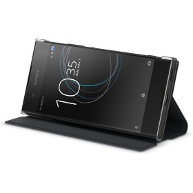 Sony Style Cover Stand - Carcasa para Xperia XA1, Color Negro