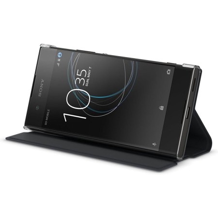 Sony Style Cover Stand - Carcasa para Xperia XA1, Color Negro