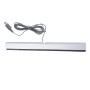 Barra de sensores para Wii, Barra de sensores de Rayos Infrarrojos con Cable Receptor con Cable y Soporte para Consola Wii