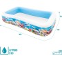 Intex 56490NP - Piscina Hinchable Rectangular 262 x 160 x 46 cm, 640 litros