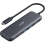 Anker Hub USB C, 332 Hub USB 5 en 1 con Pantalla HDMI 4K, Puerto de Datos de 5 Gbps y 2 Puertos USB-A para MacBook Pro, Air,