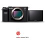 Sony Alpha 7 C - Cámara evil de fotograma completo (compacta y ligera, enfoque automático a tiempo real, 24.2 megapíxeles,