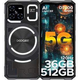DOOGEE BladeGT Ultra 5G Movil Resistente Android14, MTK7300 36GB+512GB, 6,72’’ FHD+ 120Hz, 100MP AI Caméra, 5500mAh/33W, Efecto