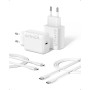Anker Cargador Samsung Carga Rapida de 25 W, Cargador USB C, admite Carga rápida PPS para Samsung Galaxy S25 Ultra/S24/iPhone