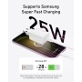 Anker Cargador Samsung Carga Rapida de 25 W, Cargador USB C, admite Carga rápida PPS para Samsung Galaxy S25 Ultra/S24/iPhone