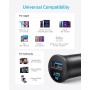 Anker Cargador Coche USB C 30W, Adaptador de Coche Tipo C de 2 Puertos, Cargador para iPhone con PowerIQ 3.0, para iPhone