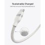 Anker Cable USB C a USB C Trenzado Reciclado de 240 W, Cable de Carga Rápida con Cargador de Tipo C para iPhone 16/16 Pro/16