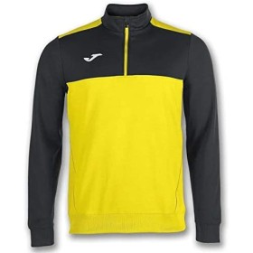 Joma- Sudadera para Hombre , 6XS - 3XL - Cálida y Transpirable, Evita entrada de Frío con Media Cremallera, Bajo y Puños en Rib