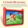 Nuevo patrón de dibujos animados de 7 pulgadas tabletas para niños Qua